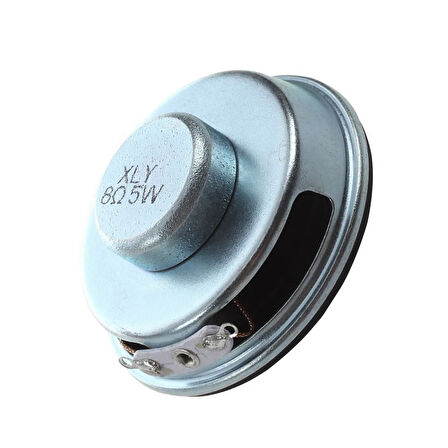 Mini 5cm 8 Ohm 5W Hoparlör Yuvarlak Speaker 50mm 5 Watt Ses Müzik Amfi Ses Oluşturucu Yüksek Kalite