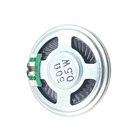 İnce 4cm 50 Ohm 3W Hoparlör Yuvarlak Speaker 40mm 3 Watt Ses Müzik Amfi Ses Oluşturucu Yüksek Kalite