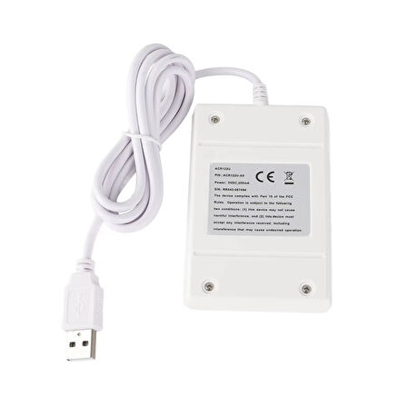 ACR122U 13.56Mhz Rfid Okuyucu Yazıcı Usb Kopyalayıcı Nfc Manyetik Kart Anahtarlık Etiket Okuyucu