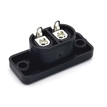 220V 5A AC Dişi Power Giriş Soketi C7 2 Pin Panel Montaj Tip Elektrik Güç Kablo Bağlantı Konnektörü