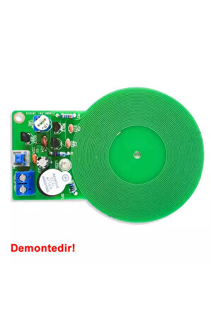 Metal Sensör Diy Kit Dedektör Elektronik Lehimleme Eğitim Devresi DC 5V 60mm Temassız Algılayıcı