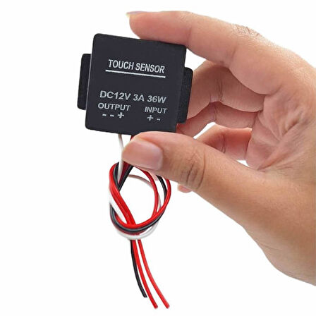 Ayna Dokunmatik Led Anahtar Dimmer DC 12V 3A 36W Açma Kapama Akıllı Ev Aydınlatma Banyo Dekoratif