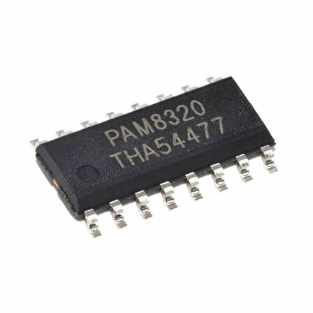 PAM8320 IC SOP16 20W Mono Class D Ses Amfi Sistemleri Hoparlör Speaker Amfilikatör Kulaklık Bilgisay