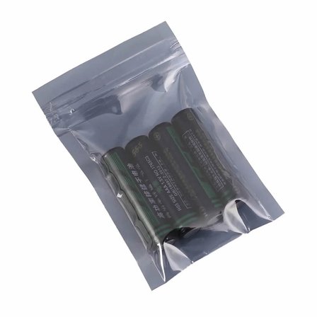 Kilitli Antistatik Poşet 8x12cm 100 Adet Şeffaf Su Toz Geçirmez Koruyucu Esd Metalize Torba Çanta
