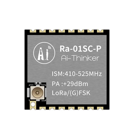 Lora RA-01SC-P Rf Modül 410MHz-525MHz LLCC68+ Transceiver Uzun Mesafe 0.5km/10km Su Elektrik Gaz