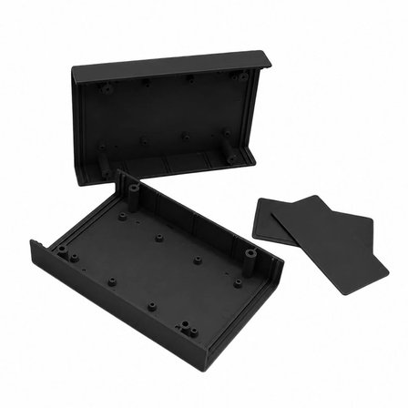 Plastik Elektronik Proje Kutusu 150mm x 100mm x 50mm Siyah Devre Prototip Güç Kaynağı 