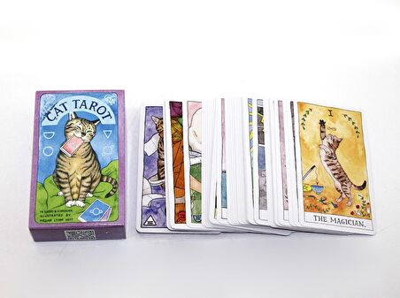 Cat Kedi Tarot Kartları