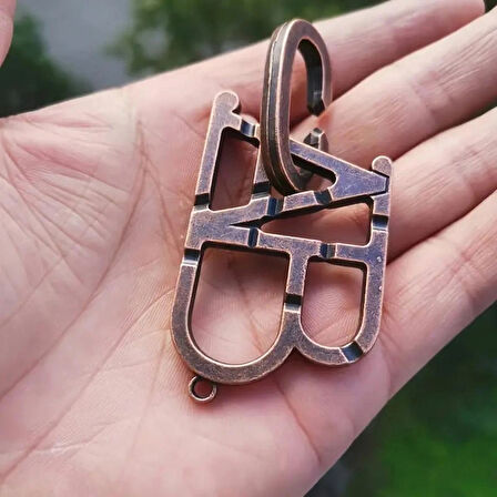  ABC Metal Bulmaca, Metal Puzzel, Zeka Oyunu