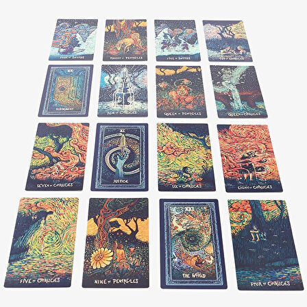 James R. Eads The Prisma Visions Tarot Kartı – 78 Parça