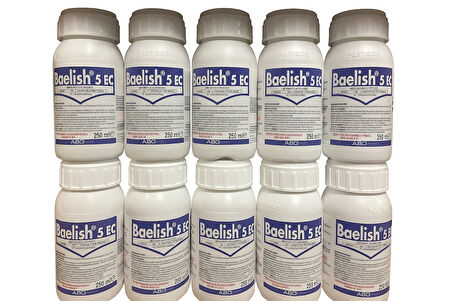 BEALİSH 5 EC 250  ML  Karınca, sivrisinek, dana burnu, uçan ve sürünen böcekler için tek çözüm