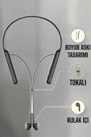 Mikrofonlu Kablolu Bluetooth Kulaklık Yeni Nesil Yüksek Ses Kaliteli