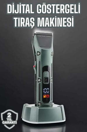 Tıraş Makinesi Uzun Pil Ömrü Şarjlı Günlük Tıraş Makinesi