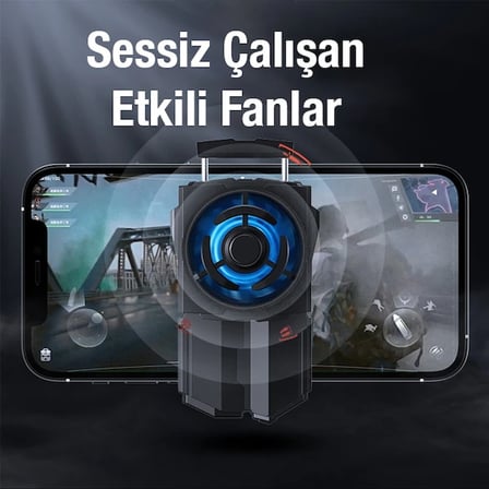 DL-A5 Cep Telefonu Soğutma Fanı Gamer Oyuncu Radyatör Soğutucu-(5775)