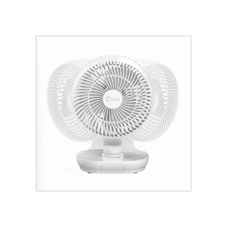 FENY FN-F88 Oscilla+ BEYAZ 3 Kademeli Hız 150 Derece Otomatik Salınım 8&amp;quot;