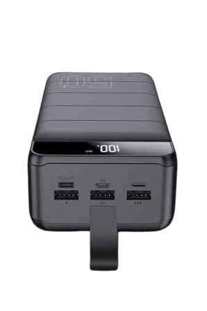 Powerbank Çoklu Şarj Girişi 50.000 Mah Taşınabilir Dijital Göstergeli