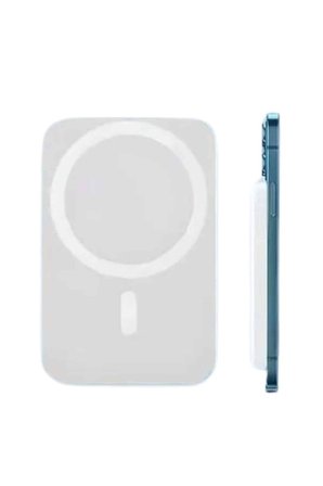 15W MagSafe Uyumlu Manyetik Kablosuz Powerbank 5000 mAh