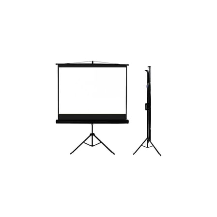 Codegen TX-24 TRIPOD PROJEKSİYON PERDESİ 240X200 (Arkası Siyah Fonlu - Taşınabi