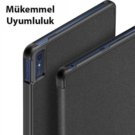 Dux Ducis Lenova Tab M10 10.6 Domo Series Premium Deri Kılıf-(5775)