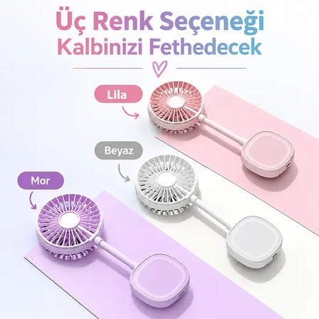Ezere FlexCool MagSafe Manyetik Telefon Fanı – Taşınabilir Mini Vantilatör-(57