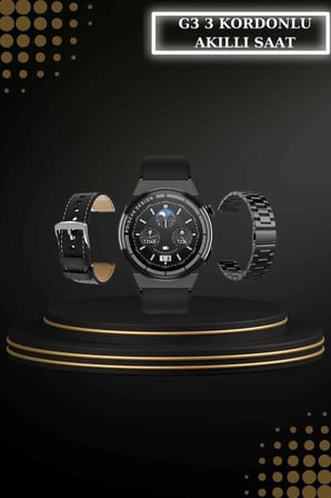 Kablosuz Bluetooth Kulaklık ve Kordon Hediyeli Akıllı Saat Nabız Ölçer Uzun Pi