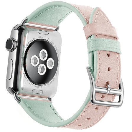 Ally Apple Uyumlu Watch Ultra 49mm 7-8 45mm 6-5-4 44mm Hakiki Deri Kayış Kordon 3-2-1 42m