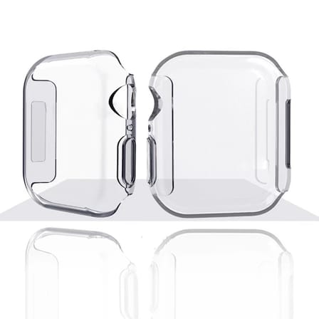 Ally Apple Uyumlu İWatch 44mm 360 Koruma Ultra Slim Silikon Kılıf-(5775)