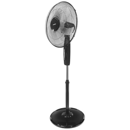 FAN11 SİYAH CoolAir 3 Kademeli Hız 40cm 5 Kanat Pervane ve Çerçeve 45W Otomatik 