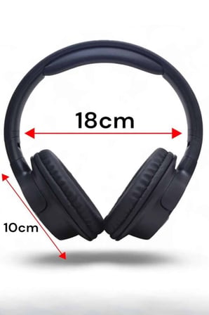 Kulak Üstü Bluetooth Kulaklık Ayarlanabiilir Uzun Pil Ömrü Kablosuz 5.0 Bluetoo