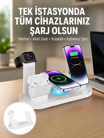 Şık ve Fonksiyonel Tasarım – Evde Ofiste veya Seyahatte Kusursuz Şarj Deneyimi