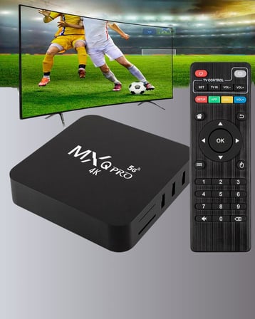 4K Android TV Box – Akıllı Medya Oynatıcı 2GB RAM 16GB Hafıza Wi-Fi Destekli