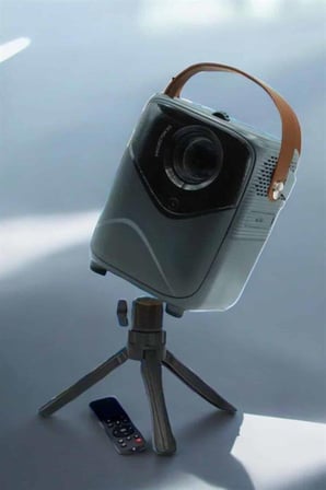 Taşınabilir Android Projeksiyon Wifi Destekli 4K Multimedia Tabanlı Ev Ve Ofis Ti