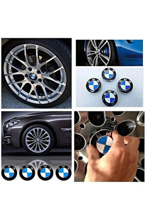 Bmw F10 F30 Çelik Jant Göbek Arması 68mm-65mm Uyumlu