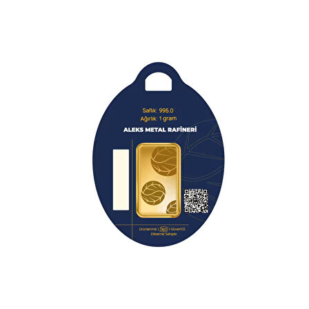 Gekas Kuyumculuk AMR 1 gr 995.0 24 Ayar Külçe Altın