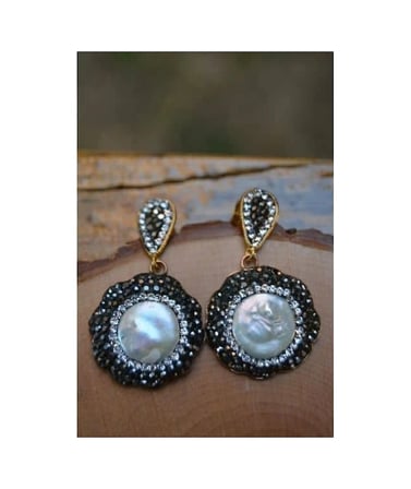 Stoneage Rf02911 Sakız İncisi El Yapımı Küpe Diğer