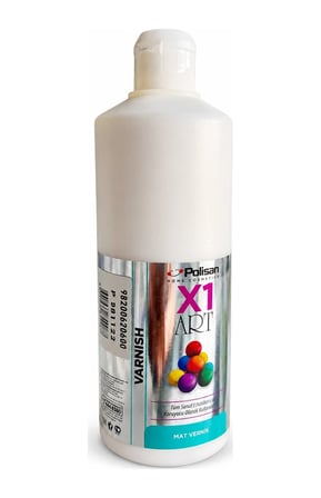 Polisan X1 Art P081122 Mat Vernik 500 Ml