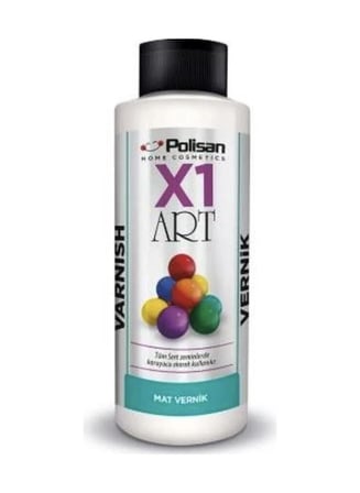 Polisan X1 Art P200223 Mat Vernik 1000 Ml Çok Renkli