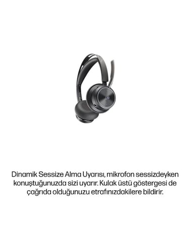 Poly VF2 -M USB-C-C HS +USB-C/A +CHS WW
