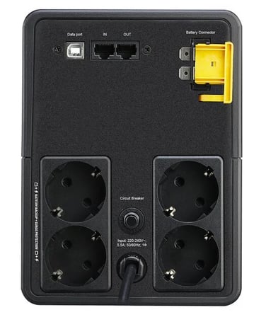 APC Back-UPS 1200VA 230V AVR 4 Schuko outlets