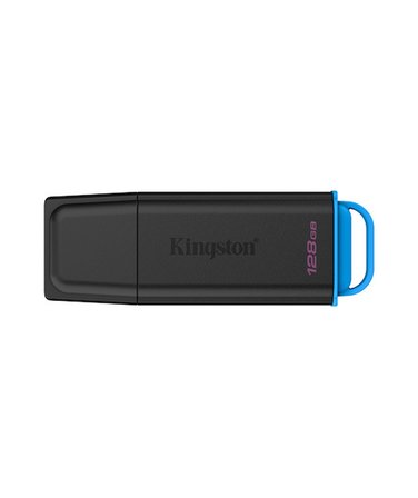 Kingston 128GB Portable USB 3.2 Gen 1 DataTraveler Exodia Black/Blue