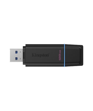 Kingston 128GB Portable USB 3.2 Gen 1 DataTraveler Exodia Black/Blue