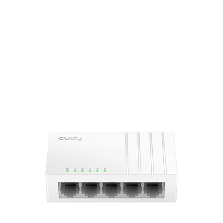 CUDY 5-Port 10/100Mbps Desktop Switch