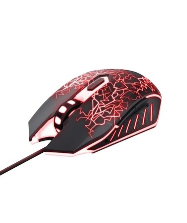 Trust 24752 Basic Mouse ve Mousepad-Siyah