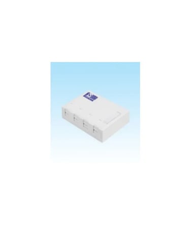 4 port sıva üstü priz kutusu, toz kapaklı, boş