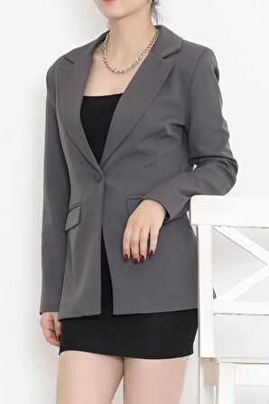 AKSU Blazer Ceket Antrasit - 16610.1811.