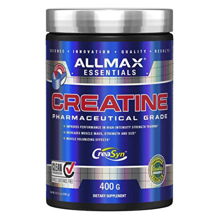 Allmax Creatine Monohydrate 400g - 80 SERVİS