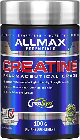 ALLMAX Essentials Creatine Monohydrate Micronized 100 Gr