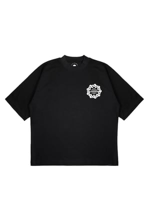 Unisex Oversize ALL SAINT KURU KAFA Baskılı Boxy Fit Kalın Kumaşlı (240gsm) T-shirt