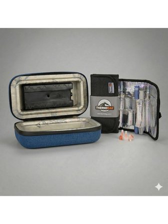 Thermobag İzotermik Soğutuculu İnsülin Taşıma Çantası 25x11x14 cm Ergonomik Tasarım ile Konforlu Kullanım