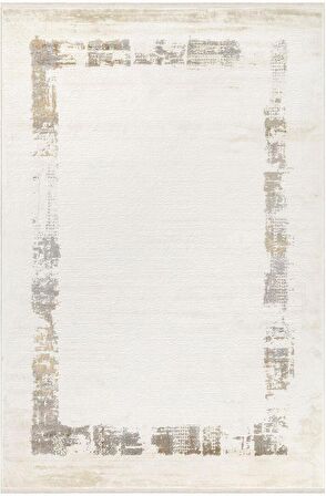 İpek Mekik Halı Allures Vizon Gri Modern Eskitme Halı