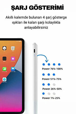 Ally K-2260 Universal Kapasitif Stylus iPad Tablet Dokunmatik Kalem